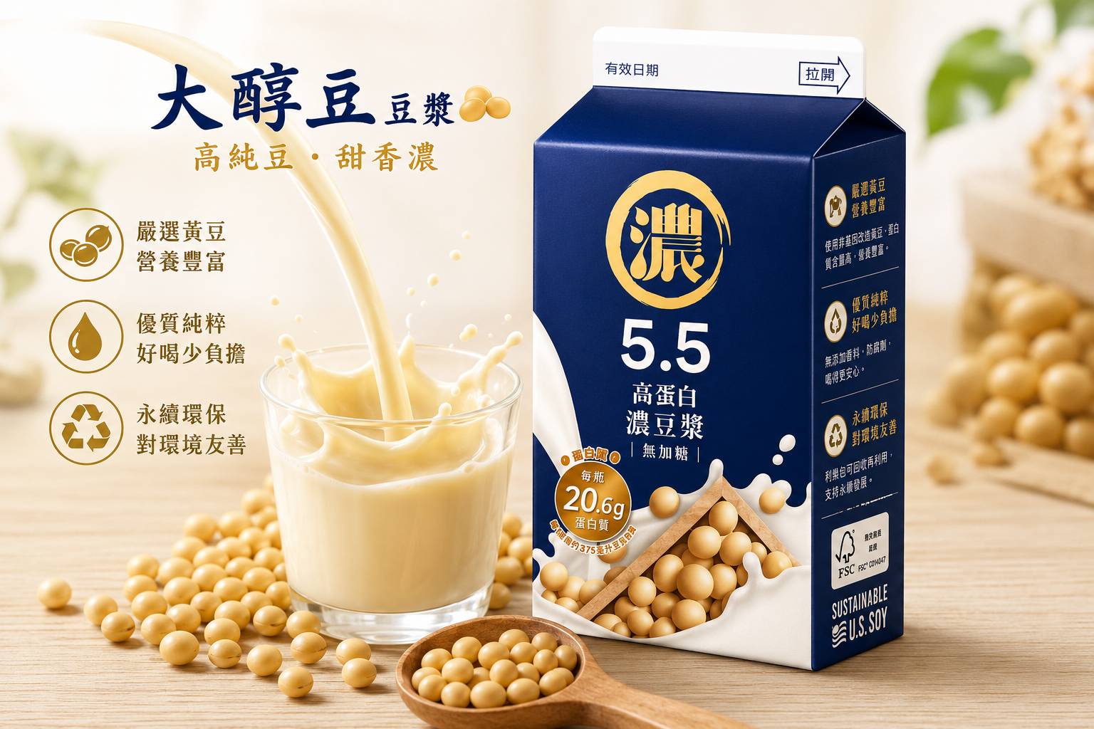 大醇豆 5.5