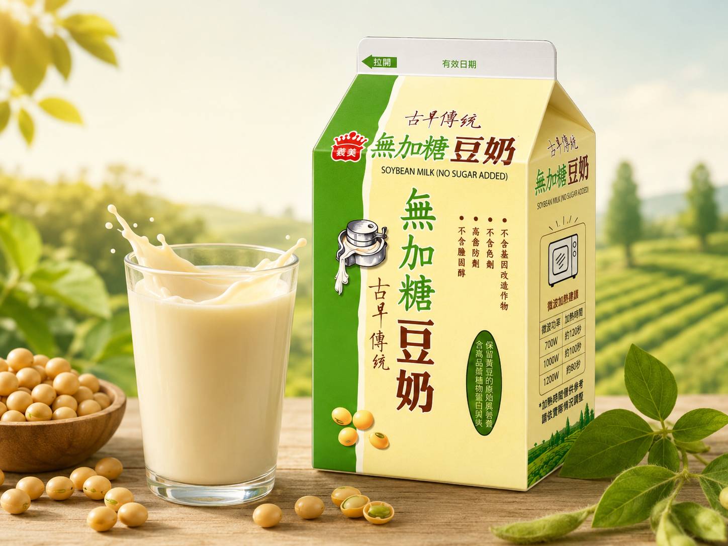 古早傳統豆奶